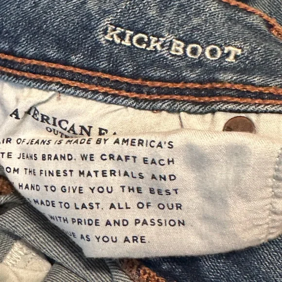 American Eagle Outfitters Kick Boot Jeans - Picture 7 of 12